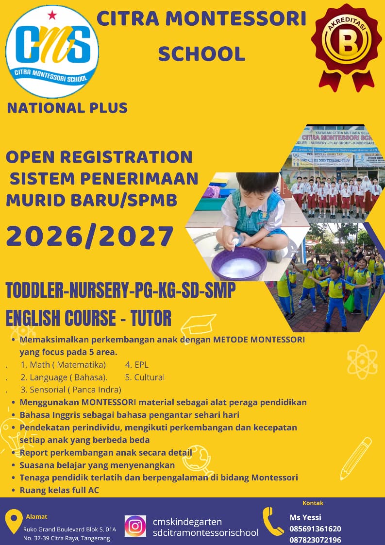 Promosi Tahun Ajaran Baru